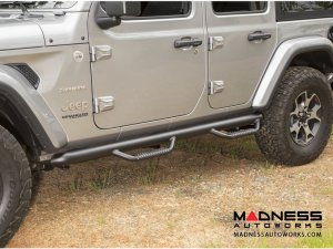 Jeep Wrangler JL Spartan Nerf Bar - Set - Textured Black Jeep Wrangler JL Spartan Nerf Bar - Set - Textured Black